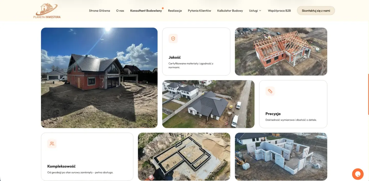 Planeta Inwestora - jakość, precyzja i kompleksowość realizacji