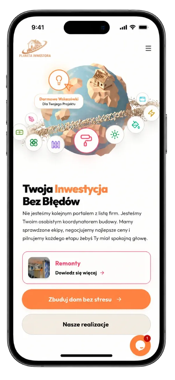 Mobilna wersja platformy Planeta Inwestora